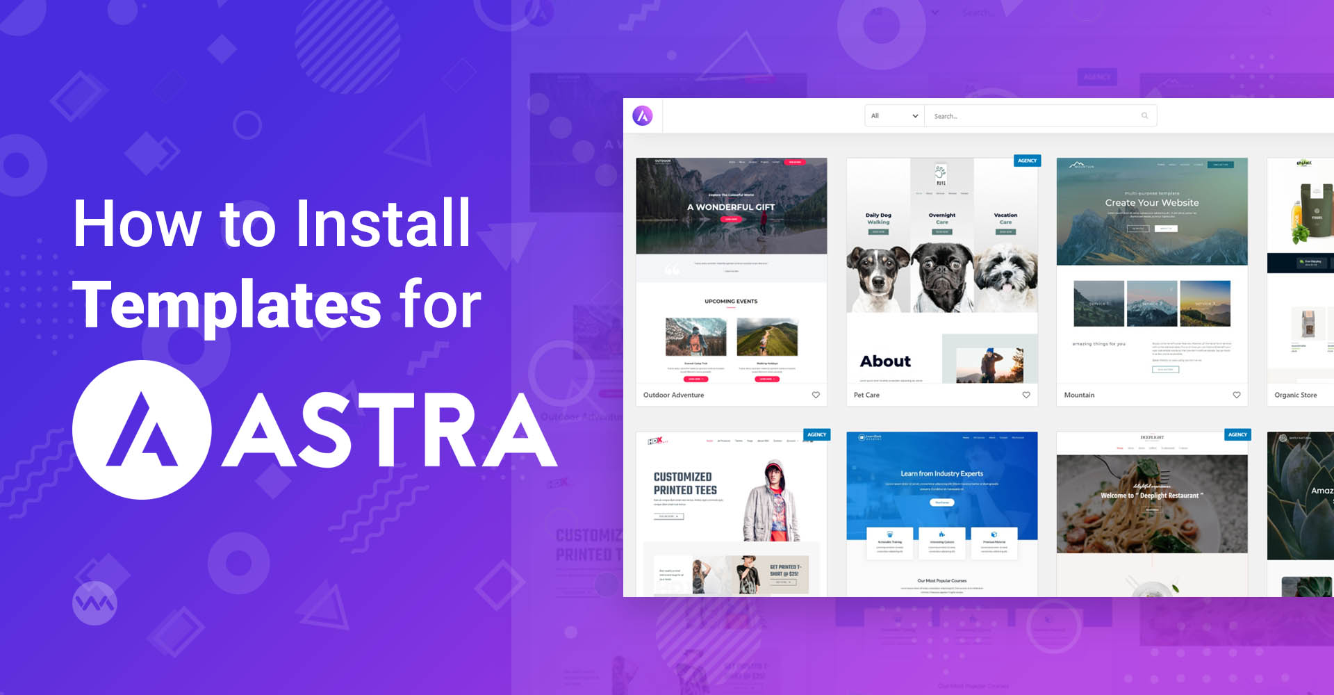 How to Install Astra Starter Templates STARTMAKINGWEBSITES