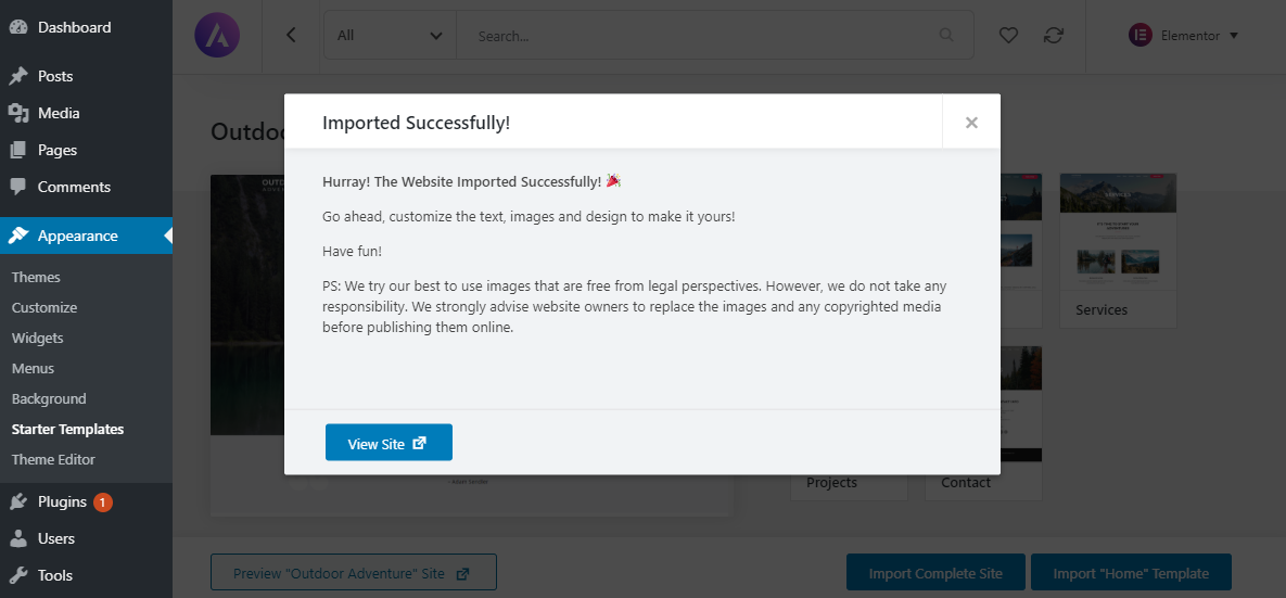 How to easily install astra starter templates startmakingwebsites