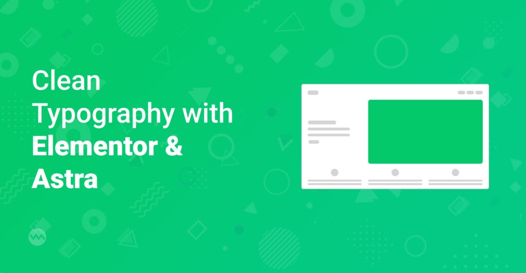 Learn how to achieve clean and professional typography using Elementor and WP Astra. This guide covers font selection, global settings, and fine-tuning techniques for a visually appealing and readable website. Elevate your website's design with these expert tips!